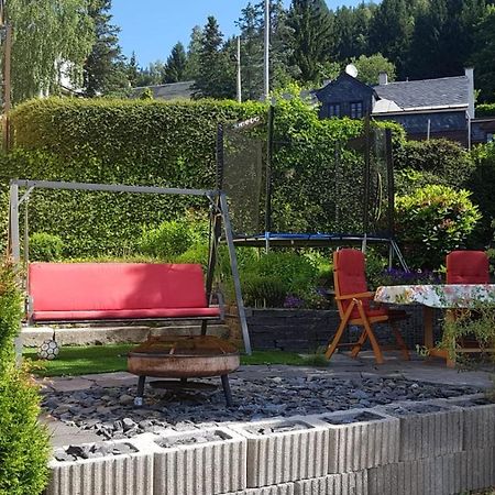 Ferienwohnung mit Garten und Spielplatz Klingenthal Exterior foto